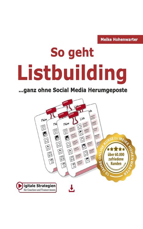 Produktbild: So geht Listbuilding