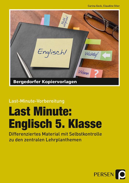 Produktbild: Last Minute: Englisch 5. Klasse