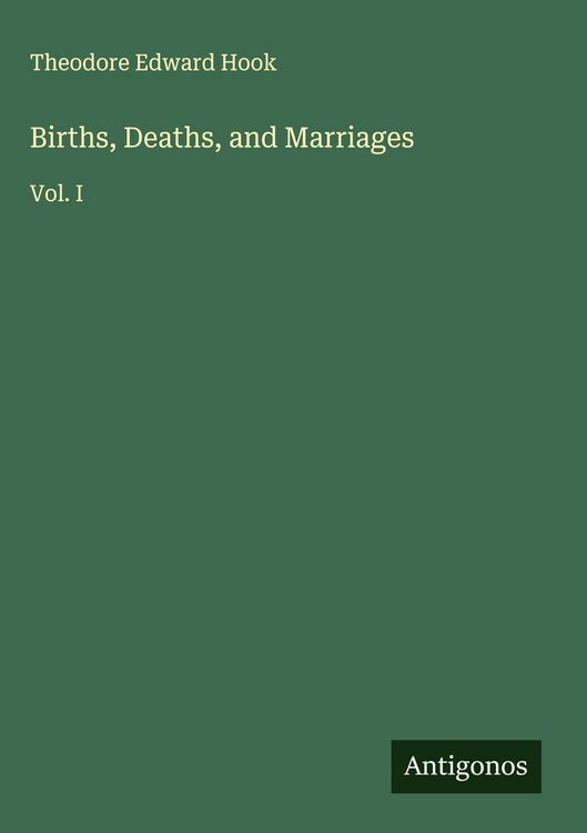 Produktbild: Births, Deaths, and Marriages