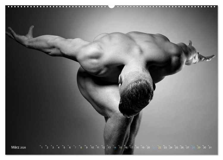 Produktbild: M&auml;nner... backview (Wandkalender 2026 DIN A2 quer), CALVENDO Monatskalender