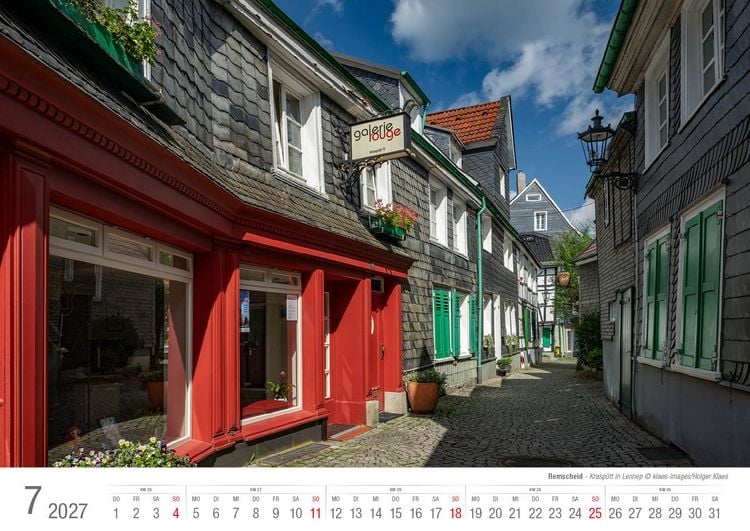 Produktbild: Remscheid 2027 Bildkalender A3 Spiralbindung