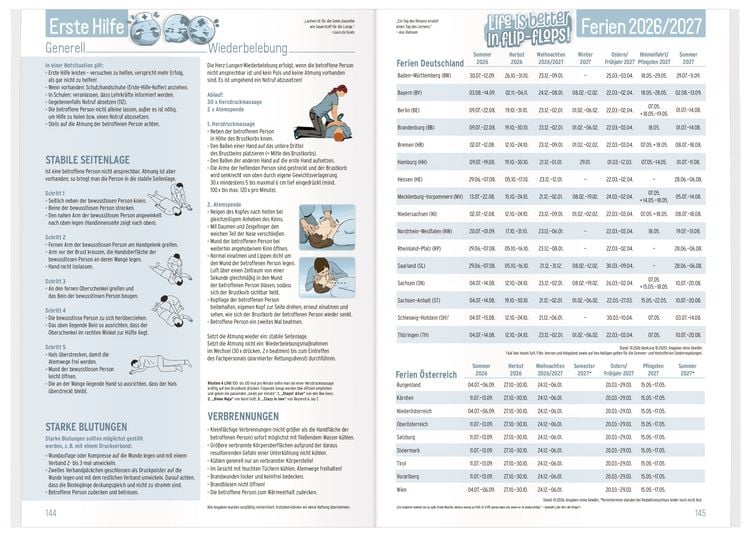 Produktbild: H&auml;fft PLANER - Hausaufgabenheft 26/27