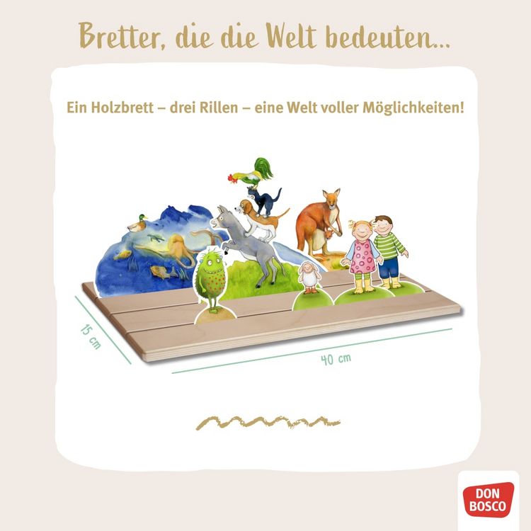 Produktbild: Frau Holle. Erz&auml;hlschienen-Figurenset