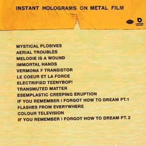 Produktbild: Instant Holograms On Metal Film