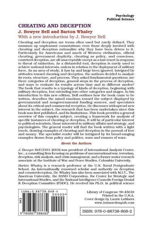 Produktbild: Cheating and Deception