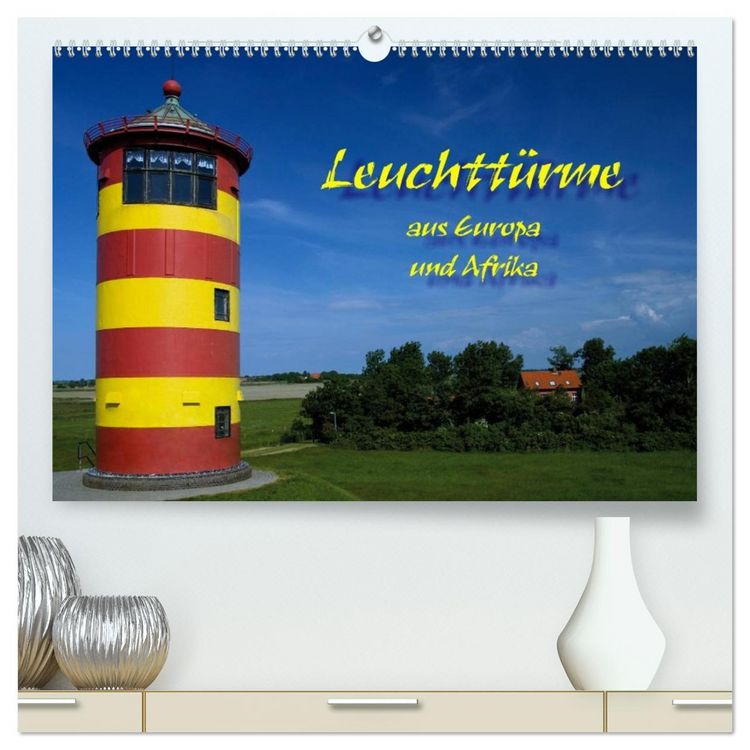 Produktbild: Leuchtt&uuml;rme (hochwertiger Premium Wandkalender 2026 DIN A2 quer), Kunstdruck in Hochglanz
