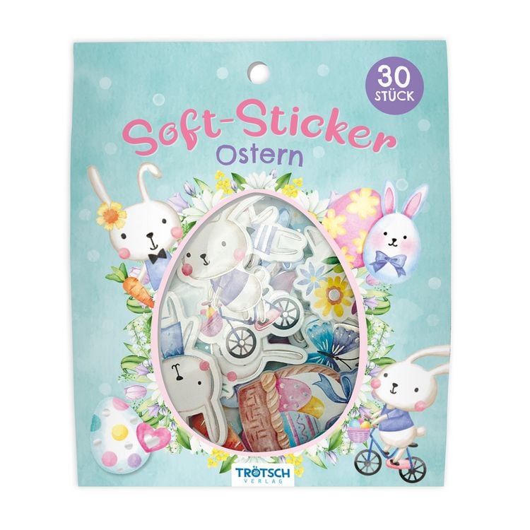 Produktbild: Trötsch Soft-Sticker Ostern