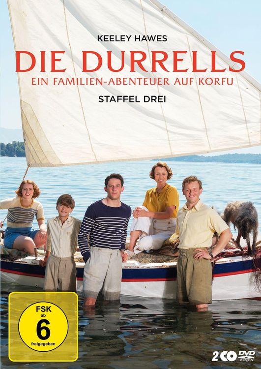 Produktbild: Die Durrells - Staffel Drei - Ein Familien-Abenteuer auf Korfu [2 DVDs]