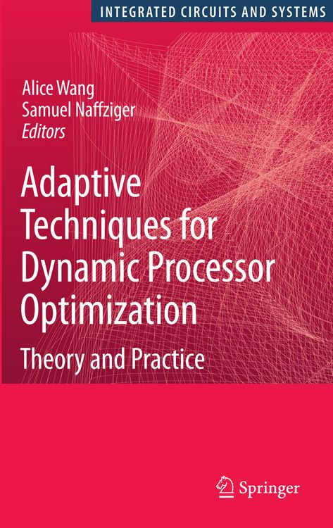 Produktbild: Adaptive Techniques for Dynamic Processor Optimization