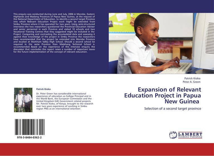 Produktbild: Expansion of Relevant Education Project in Papua New Guinea