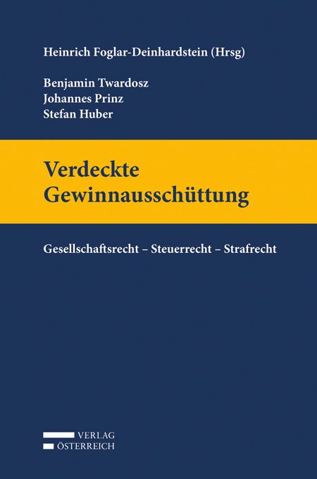 Produktbild: Verdeckte Gewinnaussch&uuml;ttung