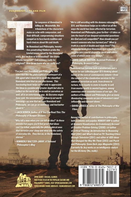 Produktbild: Homeland and Philosophy
