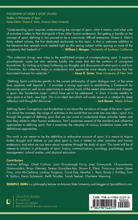 Produktbild: Defining Sport