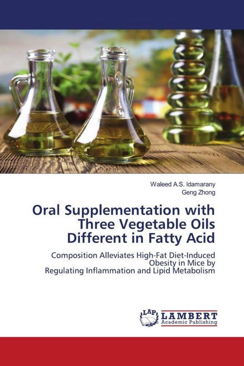Produktbild: Oral Supplementation with Three Vegetable Oils Different in Fatty Acid