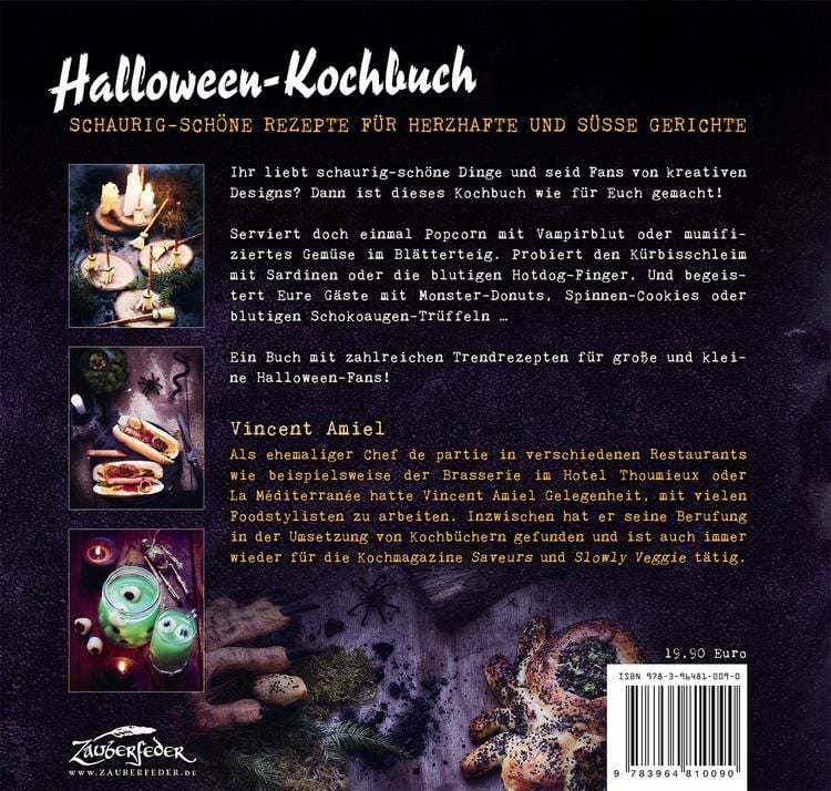Produktbild: Halloween-Kochbuch