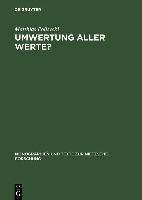 Produktbild: Umwertung aller Werte?