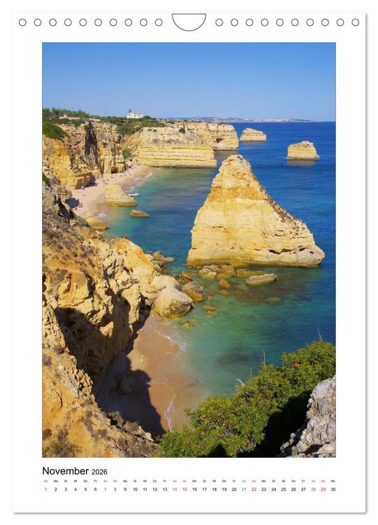Produktbild: Portugal (Wandkalender 2026 DIN A4 hoch), CALVENDO Monatskalender