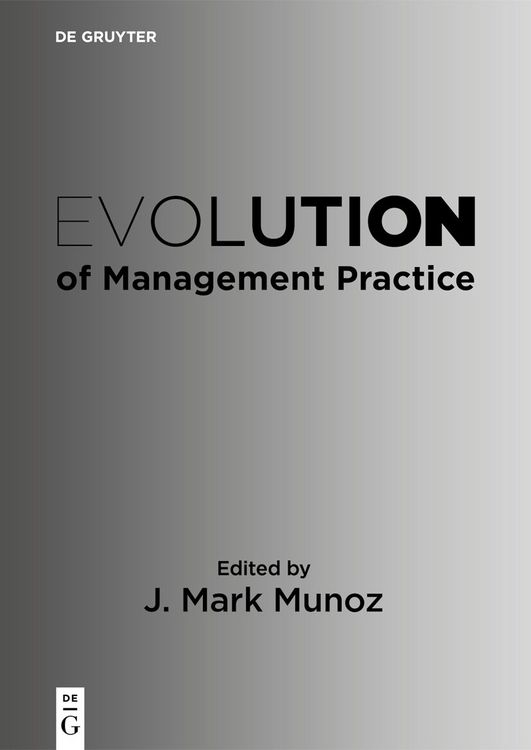 Produktbild: Evolution of Management Practice