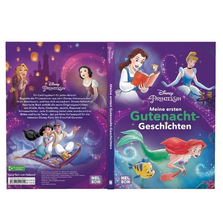 Produktbild: Disney Prinzessin: Meine ersten Gutenacht-Geschichten