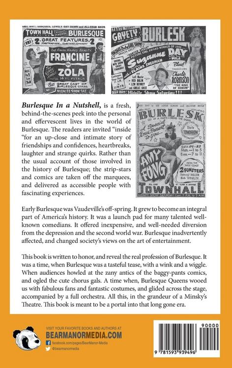 Produktbild: Burlesque In a Nutshell - Girls, Gimmicks & Gags (hardback)