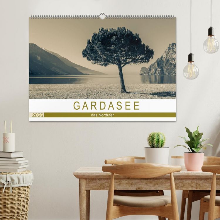 Produktbild: GARDASEE - das Nordufer (Wandkalender 2026 DIN A2 quer), CALVENDO Monatskalender