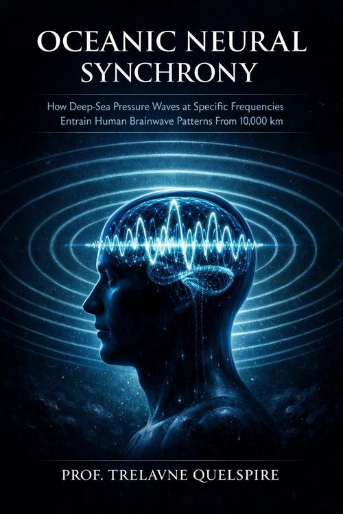 Produktbild: Oceanic Neural Synchrony: How Deep-Sea Pressure Waves at Specific Frequencies Entrain Human Brainwave Patterns From 10,000 km