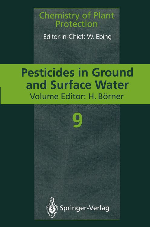 Produktbild: Pesticides in Ground and Surface Water