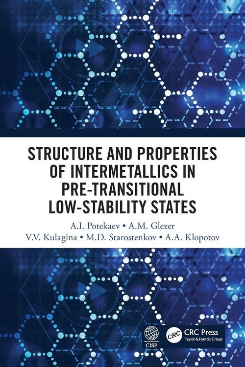 Produktbild: Structure and Properties of Intermetallics in Pre-Transitional Low-Stability States