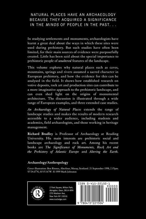 Produktbild: An Archaeology of Natural Places