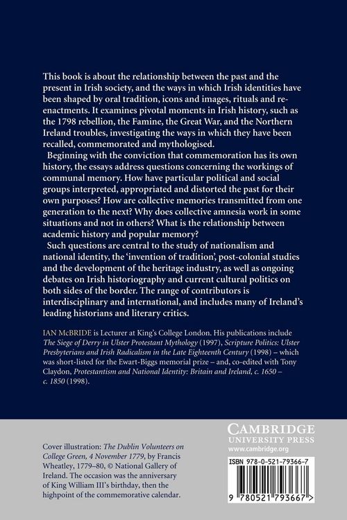 Produktbild: History and Memory in Modern Ireland