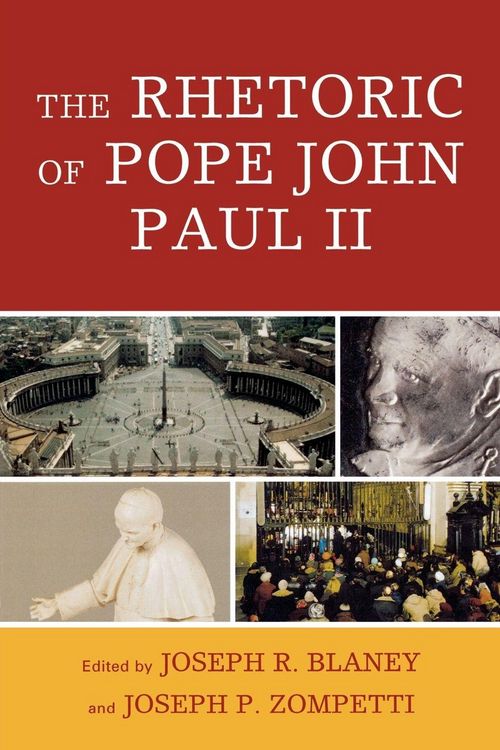 Produktbild: Rhetoric of Pope John Paul II