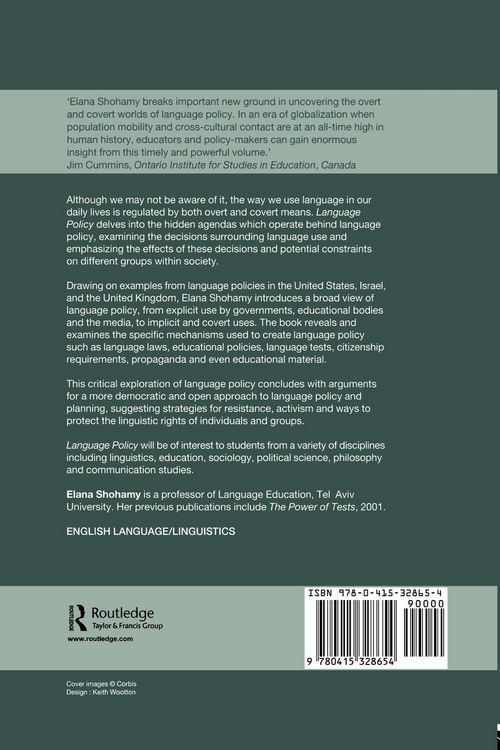 Produktbild: Language Policy