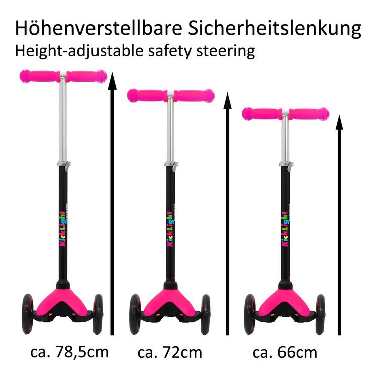 Produktbild: KickLight Scooter pink