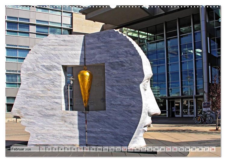 Produktbild: Denver Stadtansichten (Wandkalender 2026 DIN A2 quer), CALVENDO Monatskalender