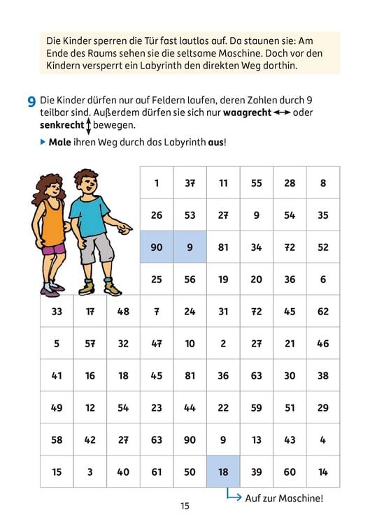 Produktbild: &Uuml;bungsheft 3. Klasse - Mathe-Abenteuer im Mittelalter