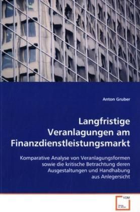 Produktbild: Langfristige Veranlagungen am Finanzdienstleistungsmarkt
