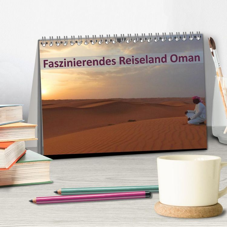 Produktbild: Faszinierendes Reiseland Oman (Tischkalender 2026 DIN A5 quer), CALVENDO Monatskalender