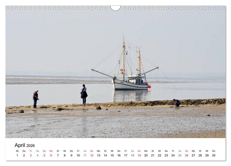Produktbild: Maritime Impressionen Wilhelmshaven (Wandkalender 2026 DIN A3 quer), CALVENDO Monatskalender