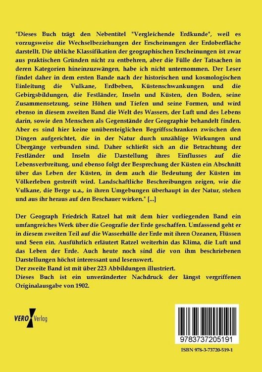 Produktbild: Die Erde und das Leben. Eine vergleichende Erdkunde