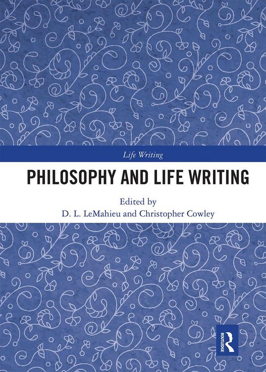 Produktbild: Philosophy and Life Writing