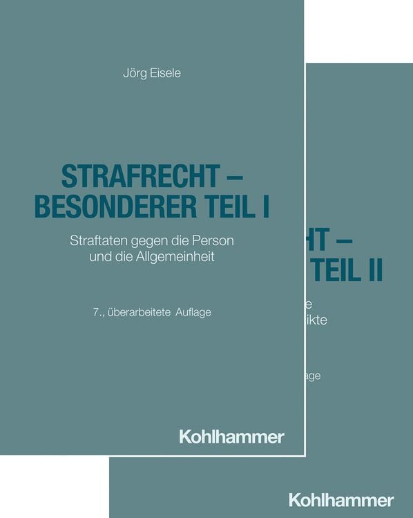 Produktbild: Strafrecht - Besonderer Teil I + Besonderer Teil II - Paket