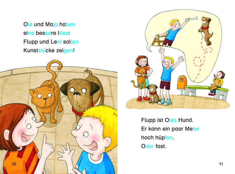 Produktbild: Duden Leseprofi &ndash; Silbe f&uuml;r Silbe: Geschichten zum Lachen und Spa&szlig;haben, 1. Klasse