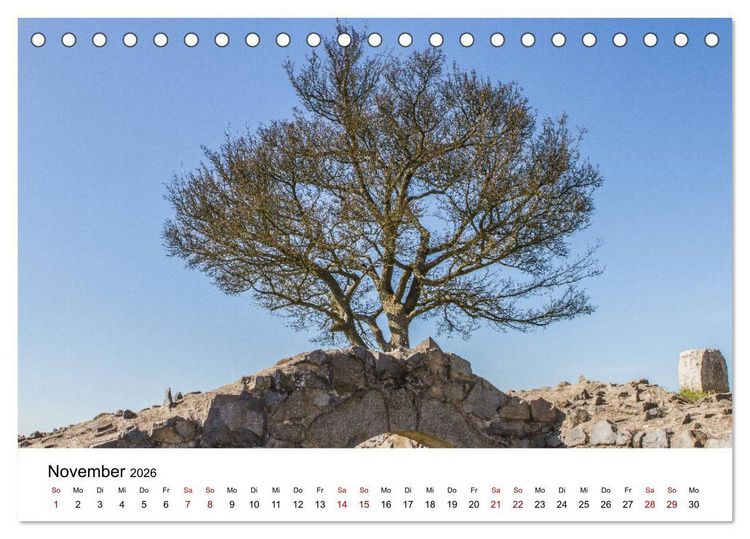 Produktbild: H&ouml;hepunkte des Siebengebirges (Tischkalender 2026 DIN A5 quer), CALVENDO Monatskalender
