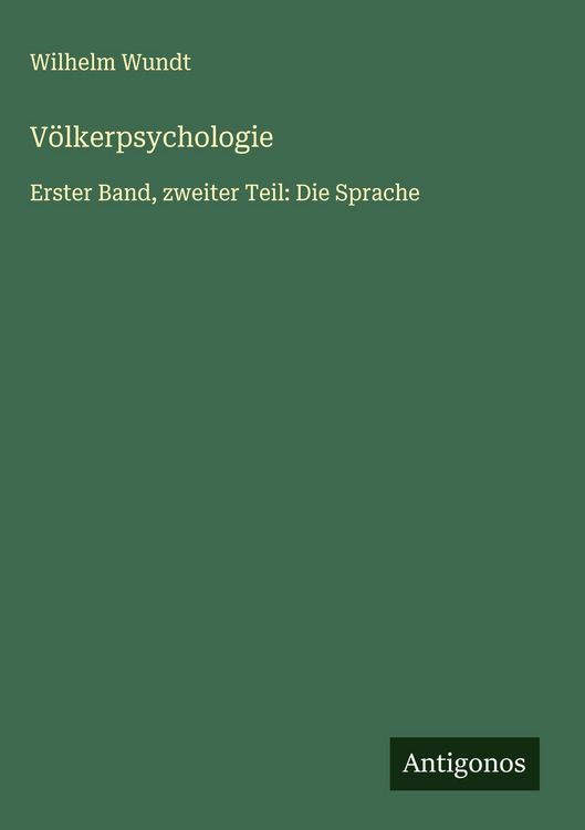 Produktbild: V&ouml;lkerpsychologie