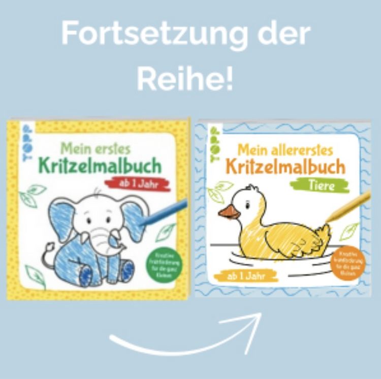 Produktbild: Mein allererstes Kritzelmalbuch Tiere