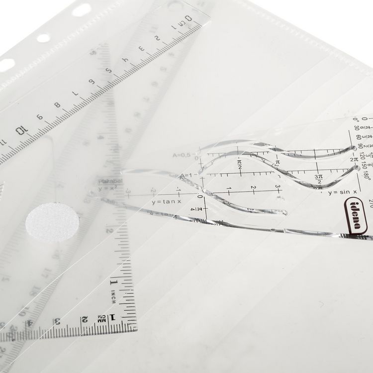 Produktbild: Idena Geometrie Set abheftbar 6 Teile