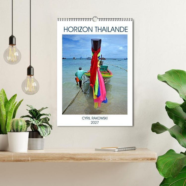 Produktbild: HORIZON THAILANDE (Calendrier mural 2027 DIN A3 horizontal), CALVENDO calendrier mensuel