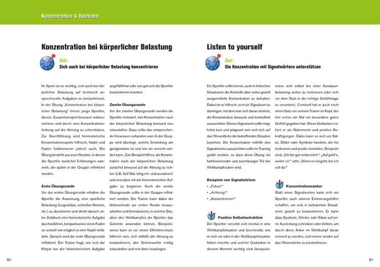 Produktbild: Mentales Training im Leistungssport
