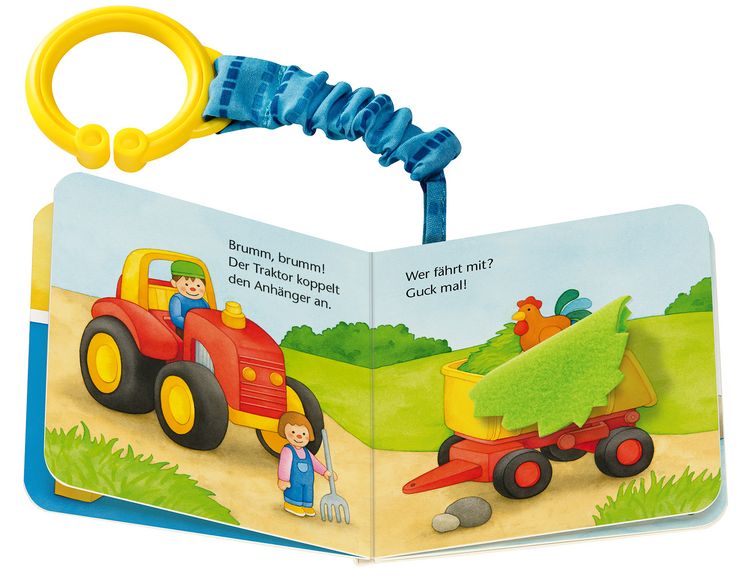 Produktbild: Ministeps Mein erstes Buggybuch: Guck mal! Erste Fahrzeuge - ab 6 Monate