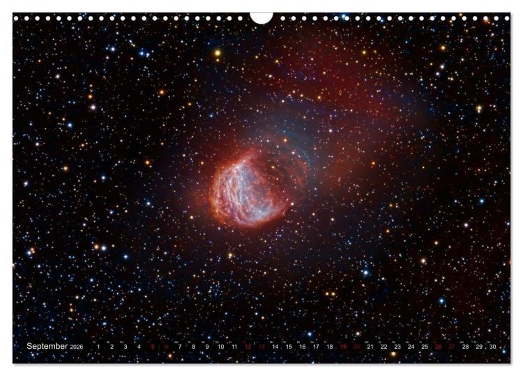 Produktbild: Deepsky 2026 (Wandkalender 2026 DIN A3 quer), CALVENDO Monatskalender